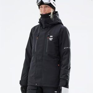Fawk W Montec Black Snow Jacket